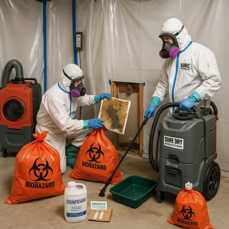Contaminated Water Handling Protocols process in Albion, NE